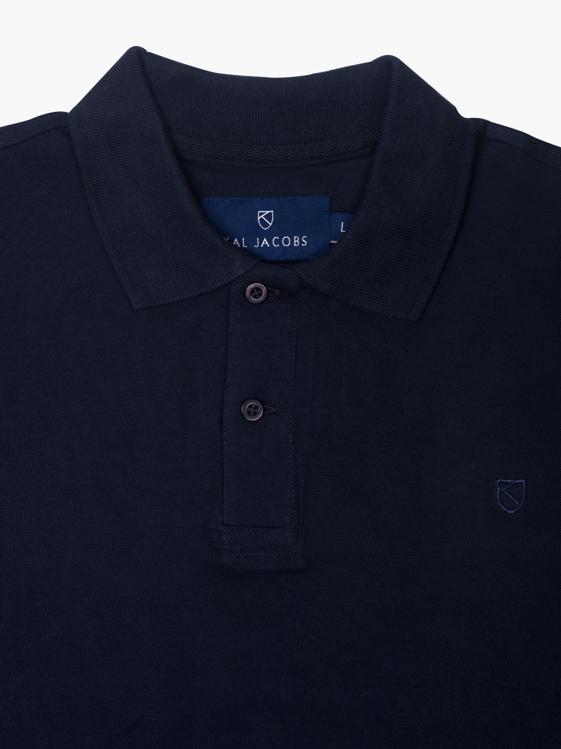 Kal Jacobs Classic Fit Midnight Navy Polo Shirt