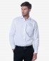 Regular Fit White Pinpoint Oxford Cotton Shirt - Cutaway Collar