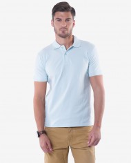 Classic Fit Mist Blue Polo T-Shirt 1