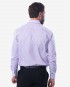 Regular Fit Pink Stripe Cotton Shirt - Cutaway Collar
