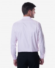 Regular Fit Light Pink Fil-a-Fil Easy Iron Cotton Shirt – Classic Point Collar 2