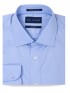 Tailored Fit Light Blue Twill Easy Care Cotton Shirt