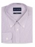 Regular Fit Purple Micro Grid Easy Care Cotton Shirt