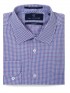Tailored Fit Blue & Pink Gingham Check Bamboo Shirt