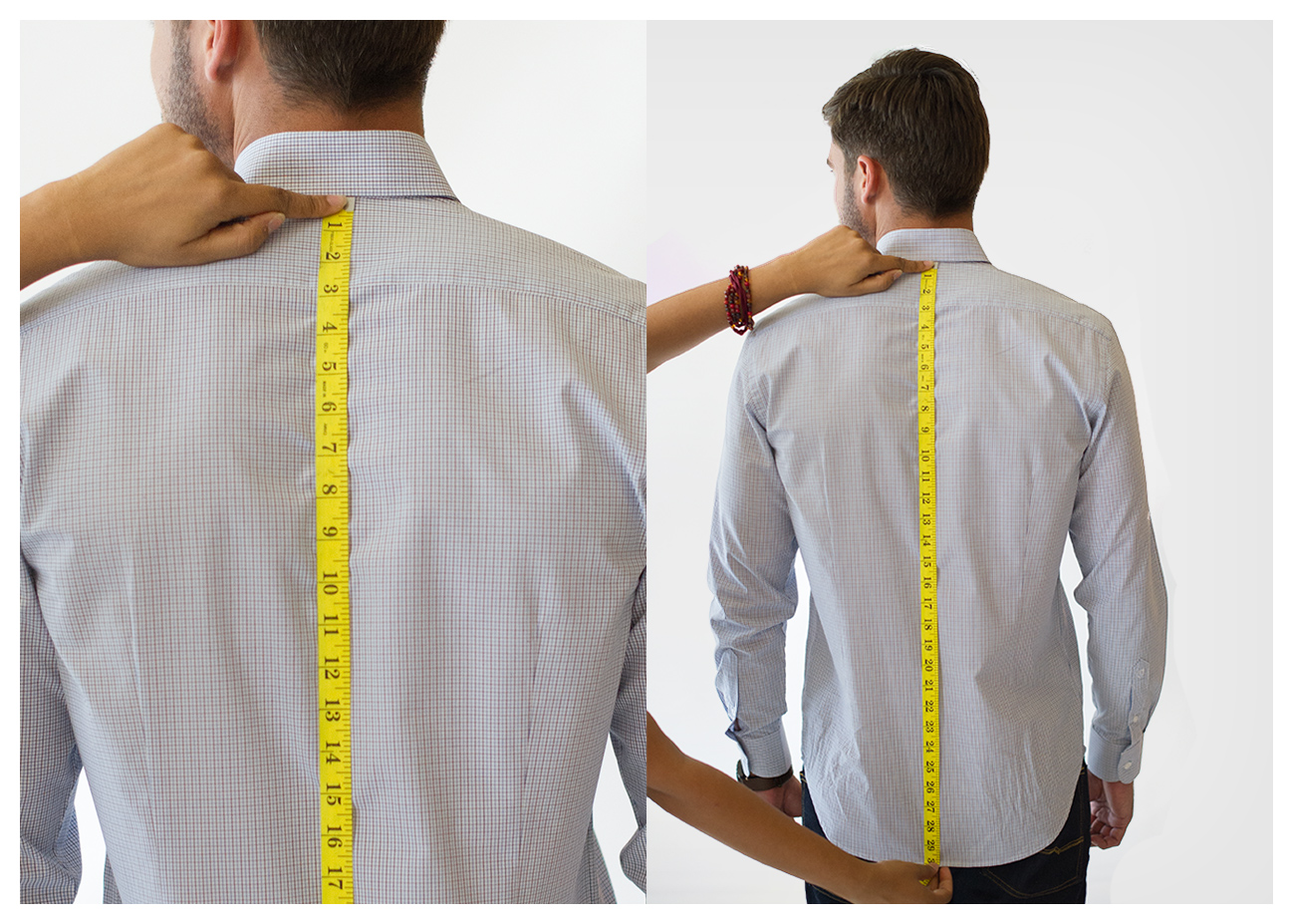 How To Measure A Shirt Kal Jacobs | chegos.pl